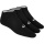 Asics Sportsocken Sneaker PED Classic (ASICS-Spirallogo) schwarz - 3 Paar